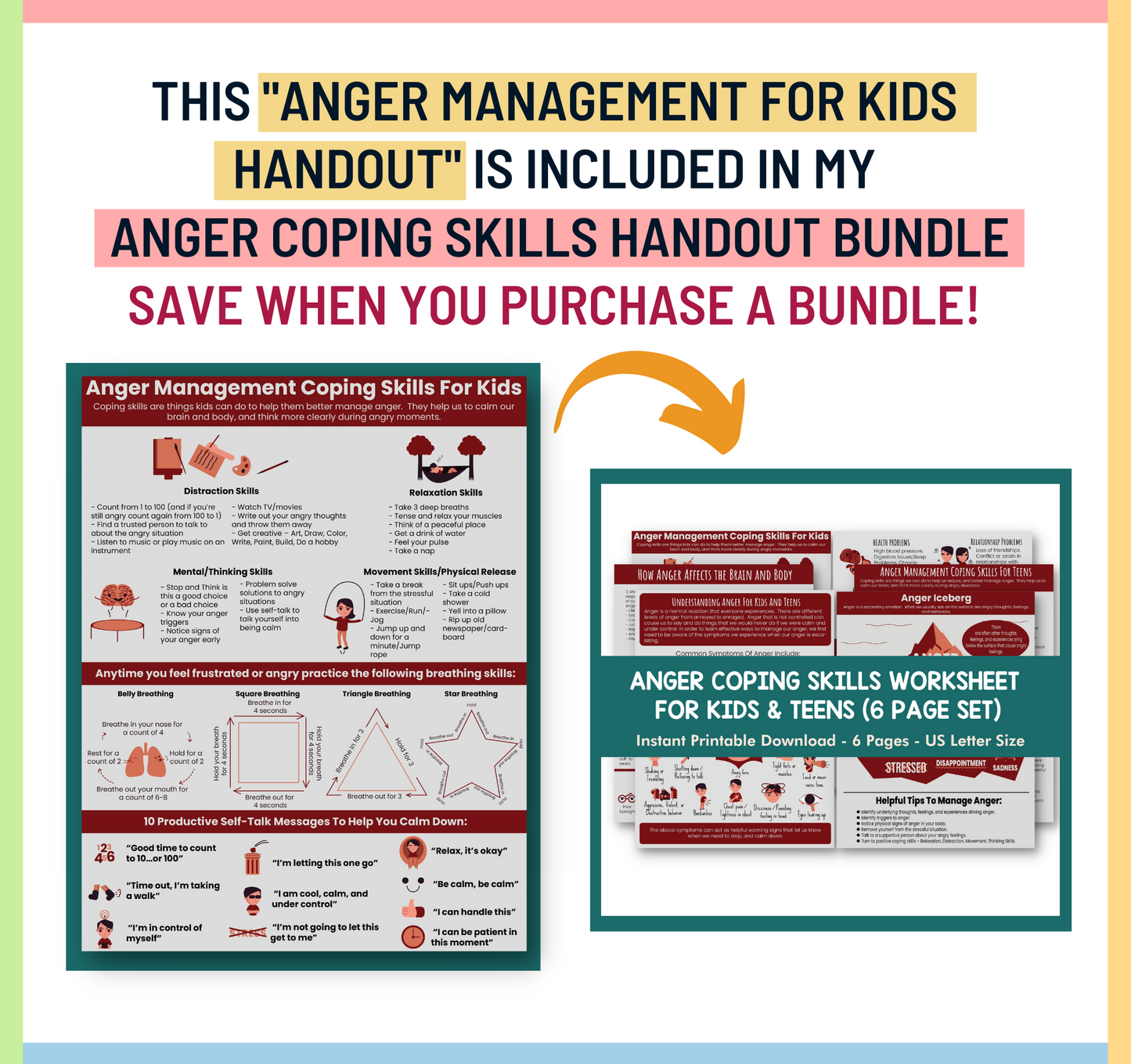 Anger Coping Skills for Kids