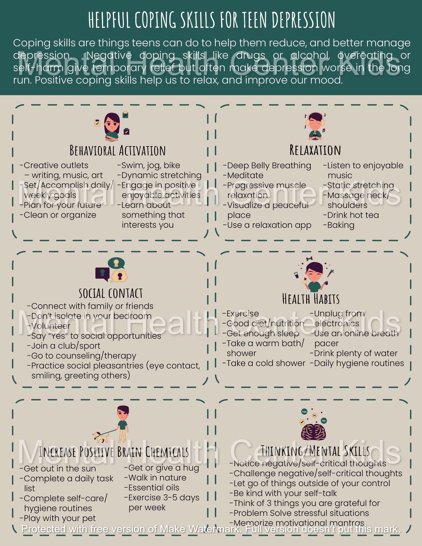 Depression Coping Skills (PDF)