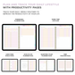 ADHD Digital Planner (made by an ADHDer based on Science ) for iPad, Goodnotes + Android. Self care & habit tracker.