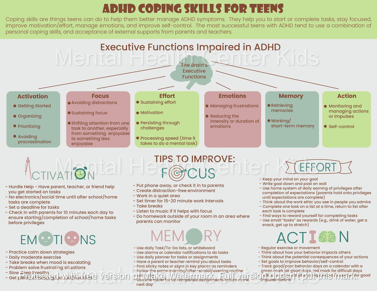 ADHD Coping Skills for Teens