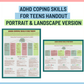 ADHD Coping Skills for Teens