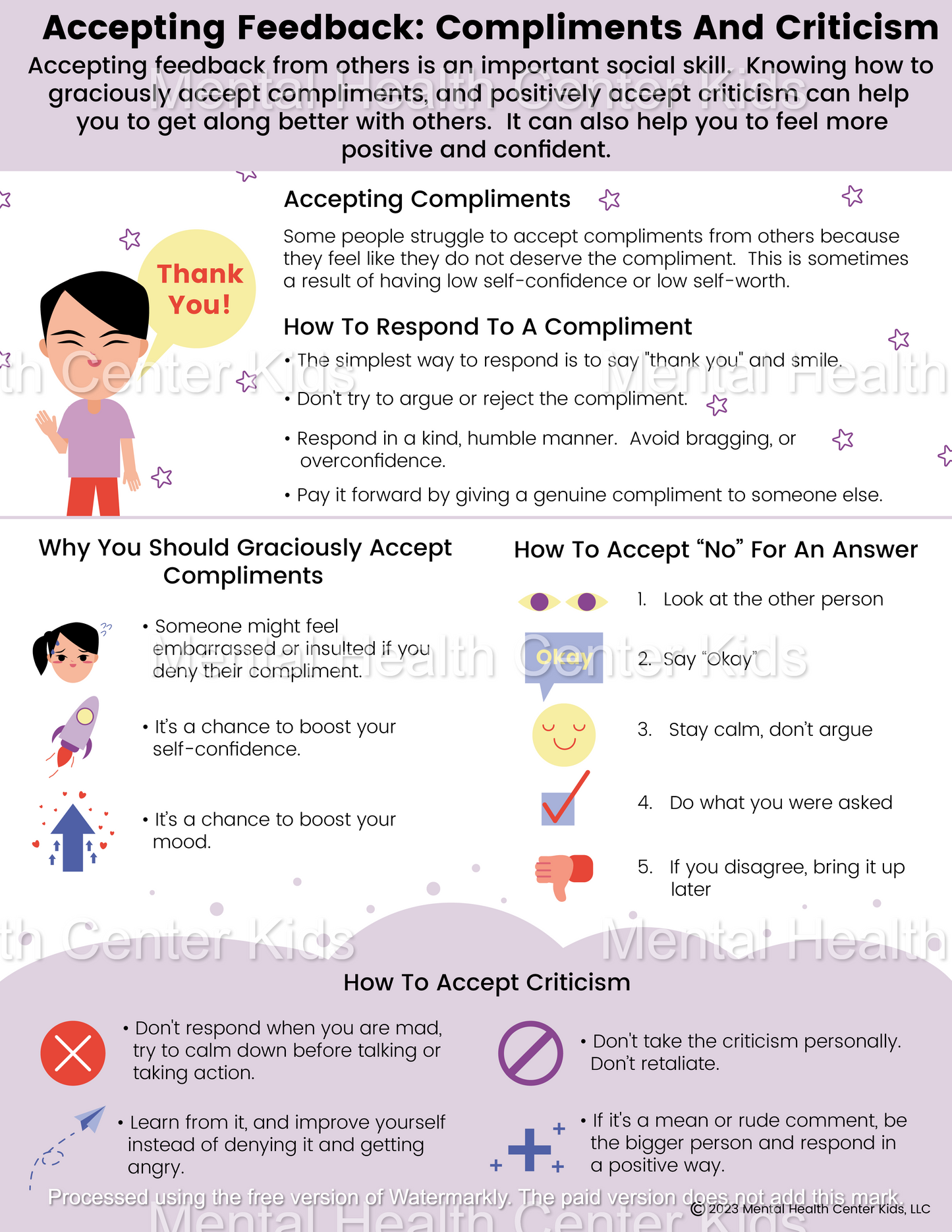 Accepting Feedback: Compliments and Criticisms