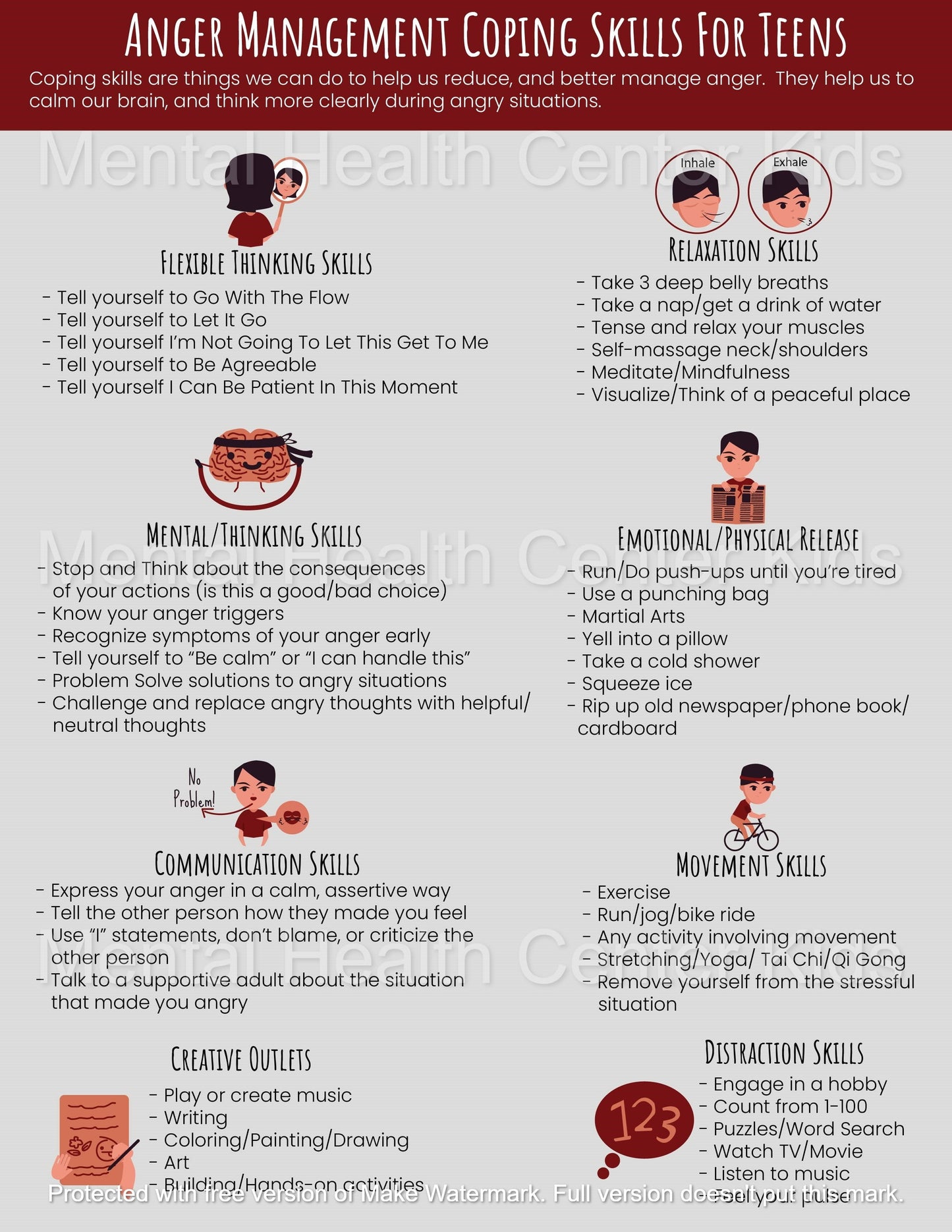 Anger Coping Skills Bundle