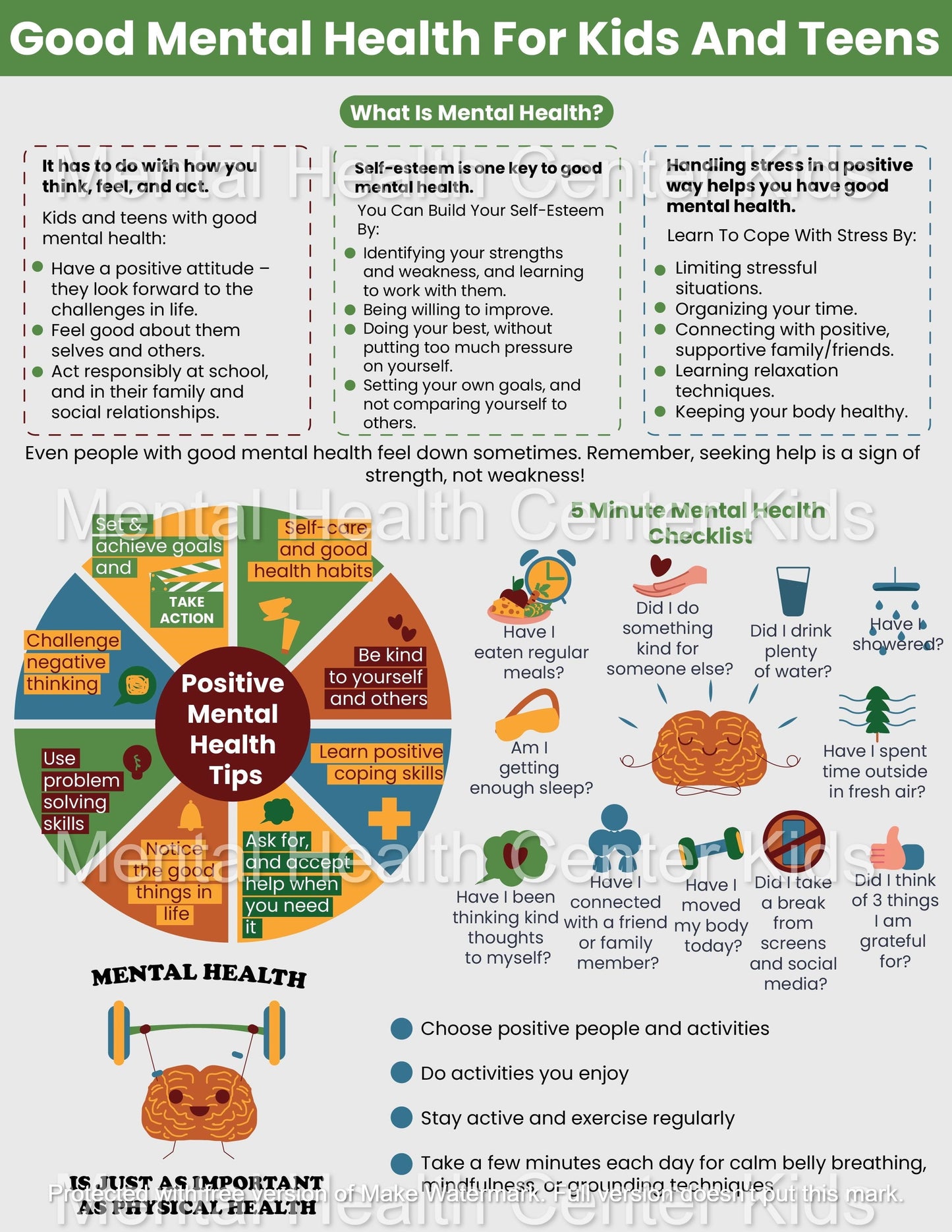Mental Health Coping Skills (PDF)