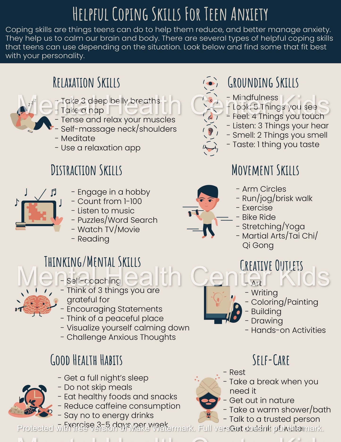 Helpful Coping Skills for Teen Anxiety