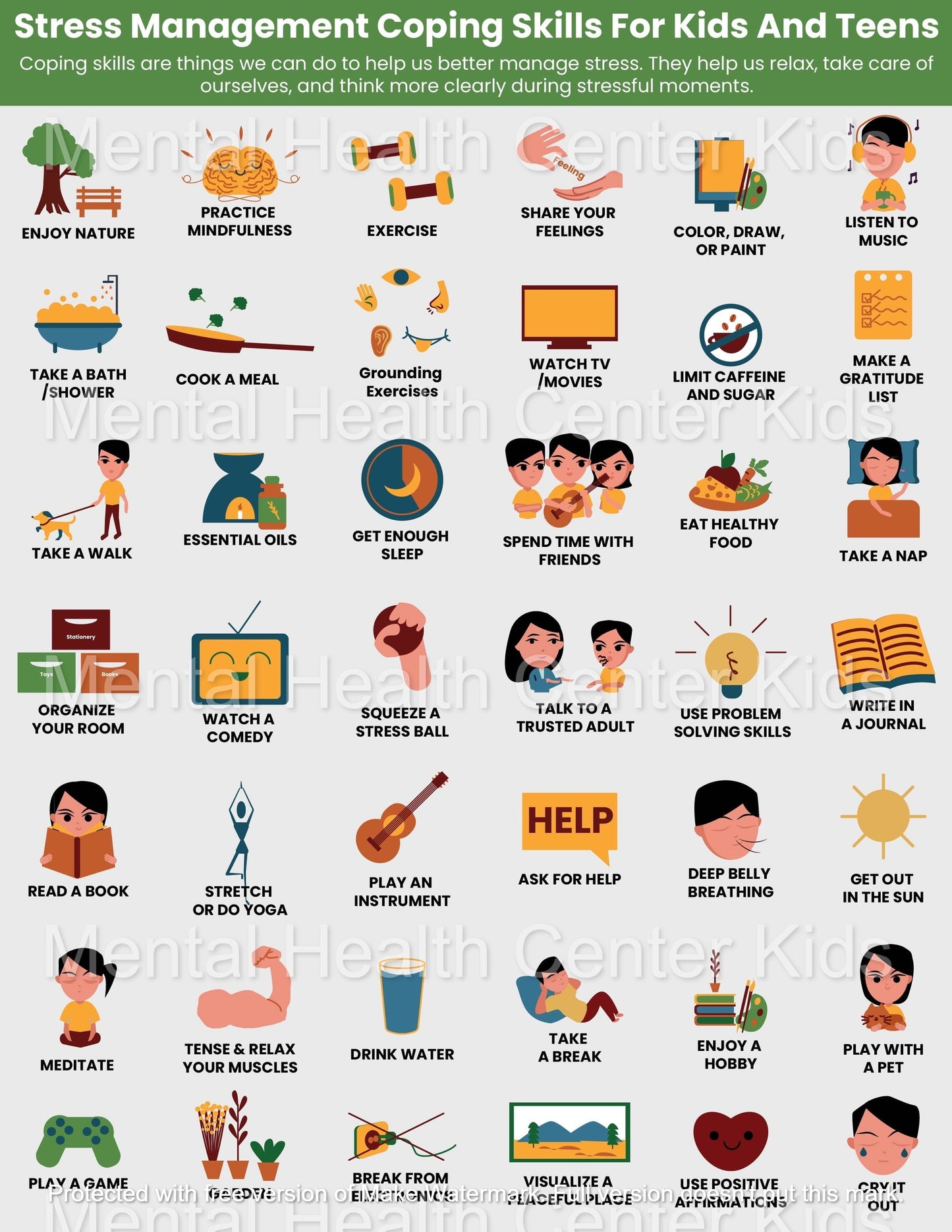 Mental Health Coping Skills (PDF)