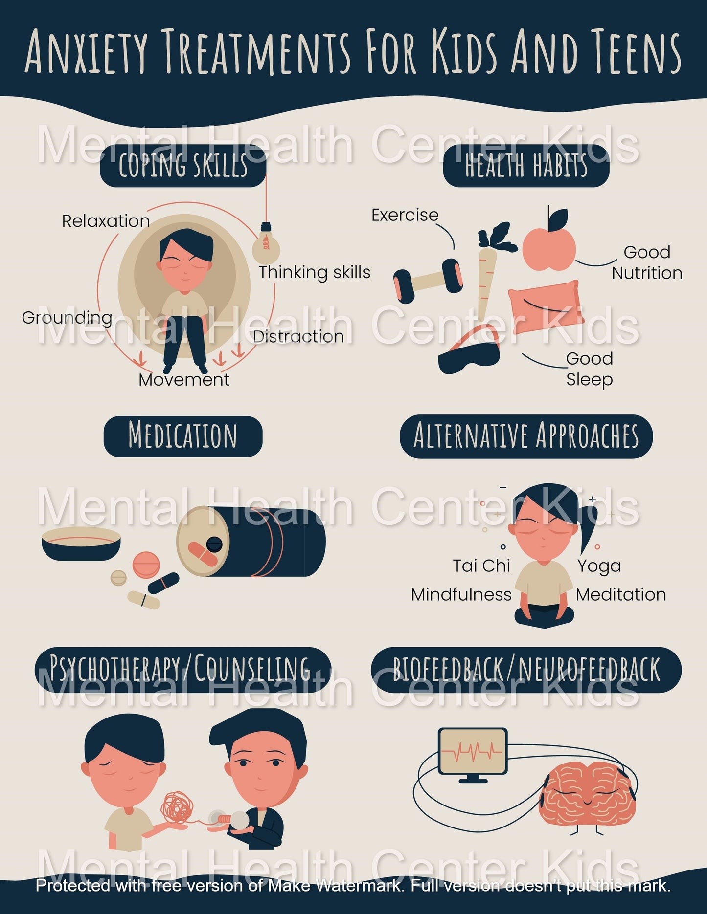 Coping Skills for Anxiety (PDF)