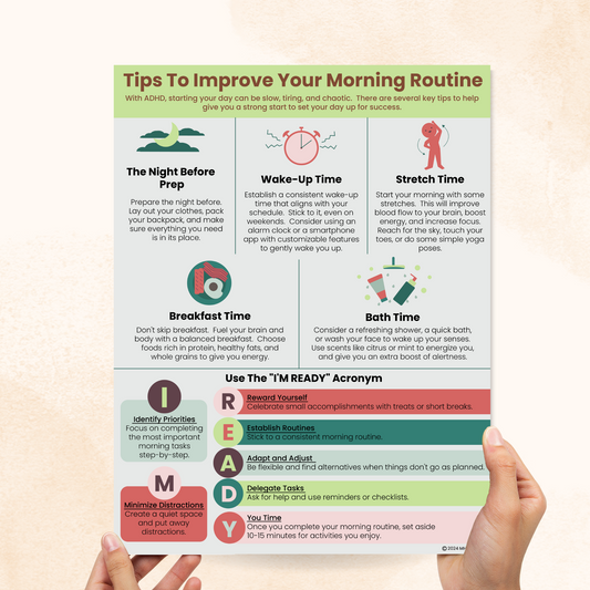 ADHD Tips To Improve Your Morning Routine