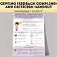 Accepting Feedback: Compliments and Criticisms
